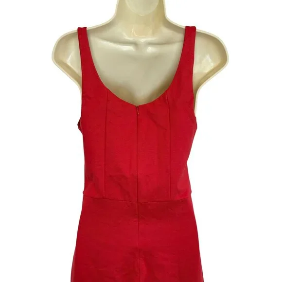 Delfi Collective Isadora Red Jumpsuit NWT - Size S - Picture 6 of 10